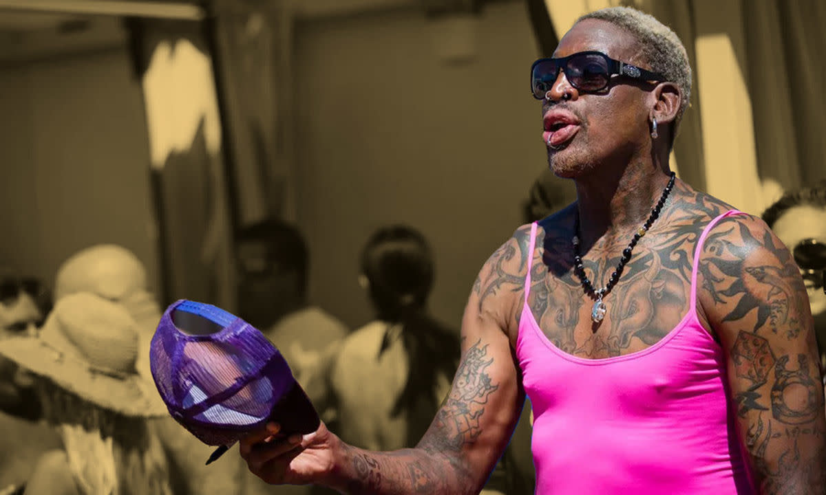 Usar vestidos es solo una más de las facetas del icónico Dennis Rodman - La  Zona - tu dosis diaria de baloncesto